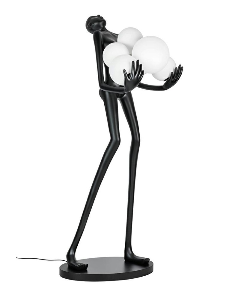 Designer floor lamps - King Home MOOSEE floor lamp HUMAN PREMIUM - fiberglass, glass (MSE1501100339) - product kolory-swiatla.pl 1