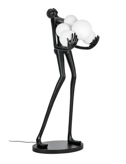 King Home MOOSEE floor lamp HUMAN PREMIUM - fiberglass, glass (MSE1501100339)