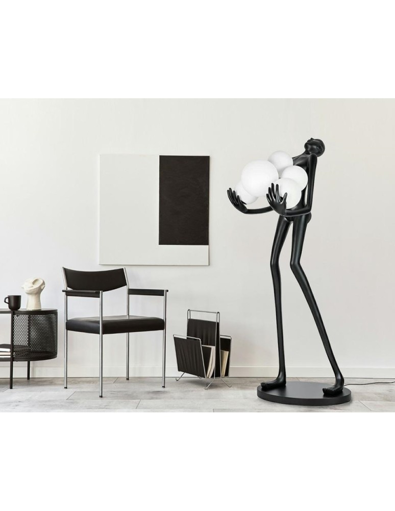 Designer floor lamps - King Home MOOSEE floor lamp HUMAN PREMIUM - fiberglass, glass (MSE1501100339) - product kolory-swiatla.pl 2