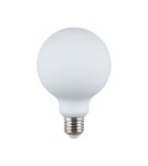 Decorative LED bulbs - Italux E27 9W 3000K G95 MILKY LED bulb 1xE27 8W 690 lm 3000K (Warm white) opal white 5214-G95-DIM-MILKY-3K - product 1
