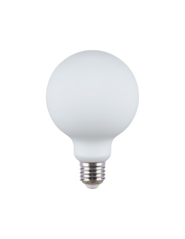 Italux E27 9W 3000K G95 MILKY LED bulb 1xE27 8W 690 lm 3000K (Warm white) opal white 5214-G95-DIM-MILKY-3K