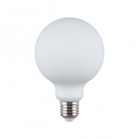 Italux E27 9W 3000K G95 MILKY Żarówka LED 1xE27 8W 690 lm 3000K (Ciepła biel) Biały opalowy 5214-G95-DIM-MILKY-3K