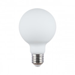 Italux E27 9W 3000K G80 MILKY Żarówka LED 1xE27 8W 690 lm 3000K (Ciepła biel) Biały opalowy 5214-G80-DIM-MILKY-3K