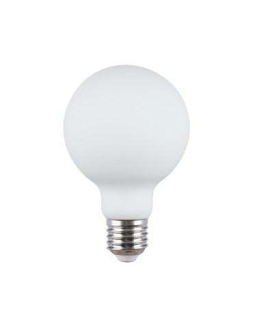 Italux E27 9W 3000K G80 MILKY LED bulb 1xE27 8W 690 lm 3000K (Warm white) opal white 5214-G80-DIM-MILKY-3K
