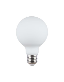 Italux E27 9W 3000K G80 MILKY Żarówka LED 1xE27 8W 690 lm 3000K (Ciepła biel) Biały opalowy 5214-G80-DIM-MILKY-3K