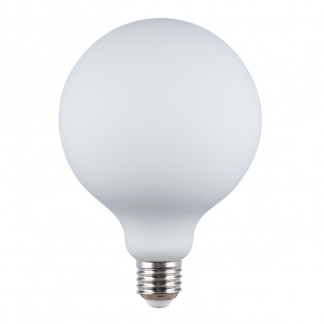 Italux E27 9W 3000K G125 MILKY Żarówka LED 1xE27 8W 690 lm 3000K (Ciepła biel) Biały opalowy 5214-G125-DIM-MILKY-3K