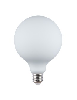 Italux E27 9W 3000K G125 MILKY Żarówka LED 1xE27 8W 690 lm 3000K (Ciepła biel) Biały opalowy 5214-G125-DIM-MILKY-3K