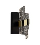 Glamour wall lamps - Italux Tonga LED wall lamp 9W 640 lm 3000K (Warm White) Black, Gold WL-26374-9W-3K-BK-GD - product 1