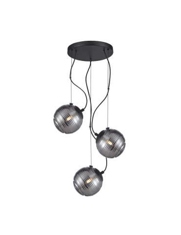 Italux Perona Pendant 3xG9 40W Matte Black PND-92389-3A-BK