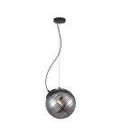 Pendant lamps spheres - Italux Perona Pendant 1xE27 60W Matte Black PND-92389-1-BK - product 1