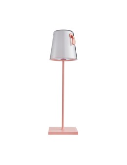 Italux Ostap Portable LED Table 5W 300 lm 3000K + RGB IP54 Pink TB-2749-PK