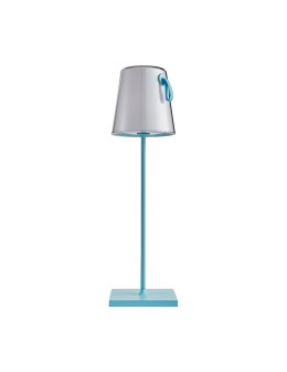 Italux Ostap Portable LED Table 5W 300 lm 3000K + RGB IP54 Blue TB-2749-BL
