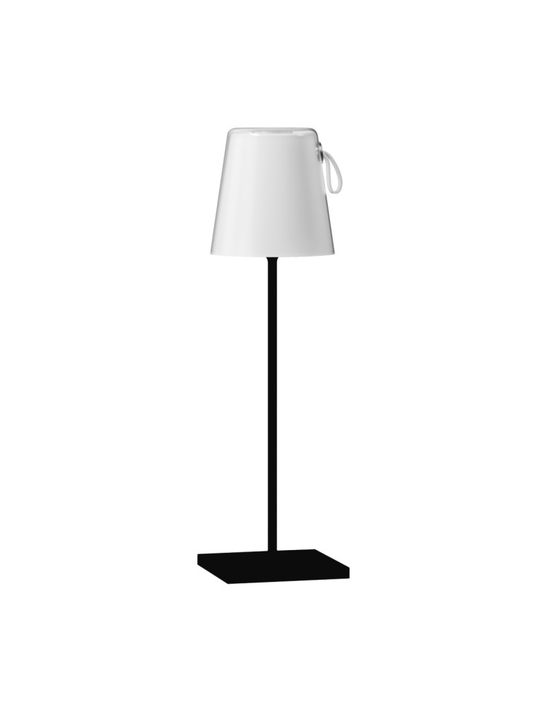 Portable garden lamps - Italux Ostap Portable LED Table 5W 300 lm 3000K + RGB IP54 Black TB-2749-BK - product kolory-swiatla.pl 1