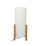 Decorative table lamps - Italux Ones Desk 1xE27 25W White, Wood TB-85930-L-WH-WO - product 3
