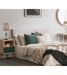 Table lamps with lampshade - Italux Nerom Desk 1xE27 60W Black matte TB-22374A-BK - product 2