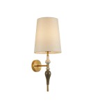 Retro wall lamps - Italux Moren Wall lamp 1xE27 60W Antique bronze WL-84678-AB - product 1