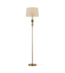 Floor lamps with lampshade - Italux Moren Standing 1xE27 60W Antique Bronze FL-84678A-AB - product 1