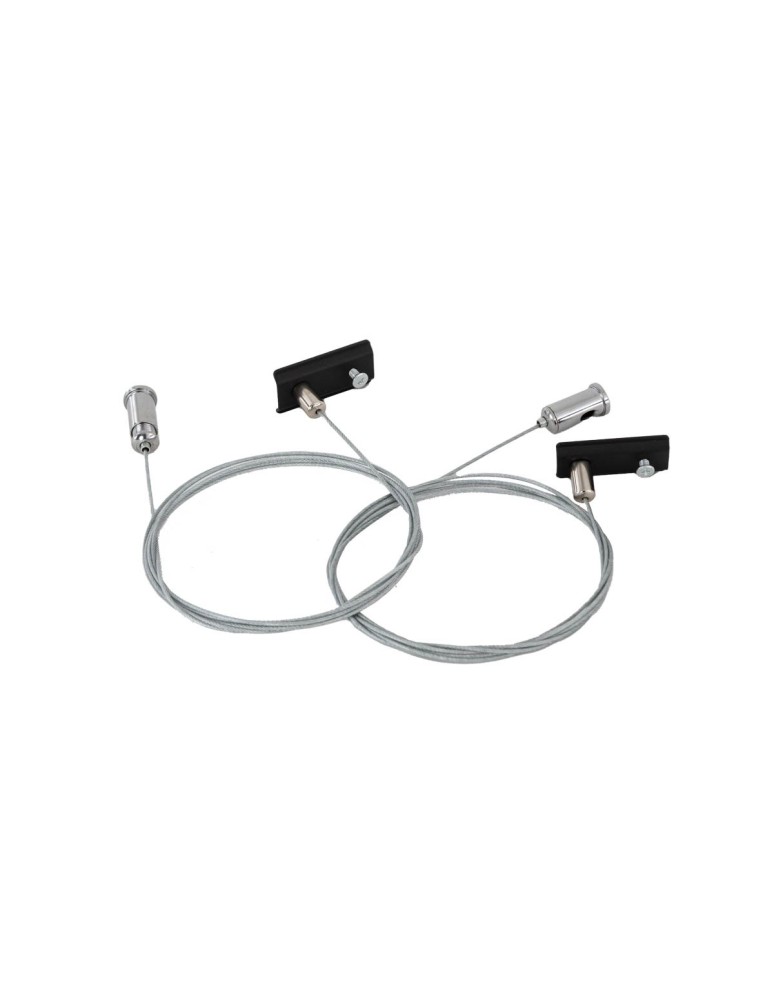 Accessories for magnetic busbars - Italux Magnetic Track Magnetic Rail Hanger Set 2pcs Black TRMA-263537-2PC-SUSKIT - product kolory-swiatla.pl 1