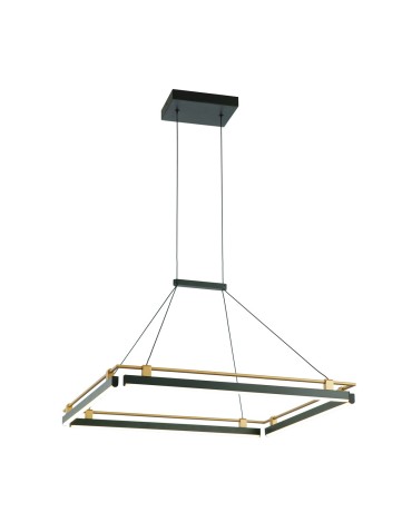 Italux Merlot Pendant LED 44W 1460 lm 3000K (Warm White) Black, Gold PND-54638S-44W-3K-BK-GD