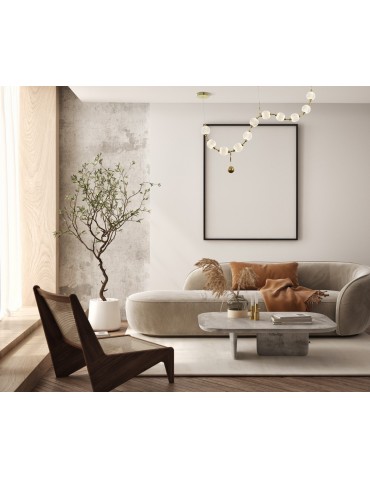 Italux Morano Wisząca 11xLED 49W 3000 lm 3000K (Ciepła biel) Złoty PND-93829-44W-3K-GD - produkt 2