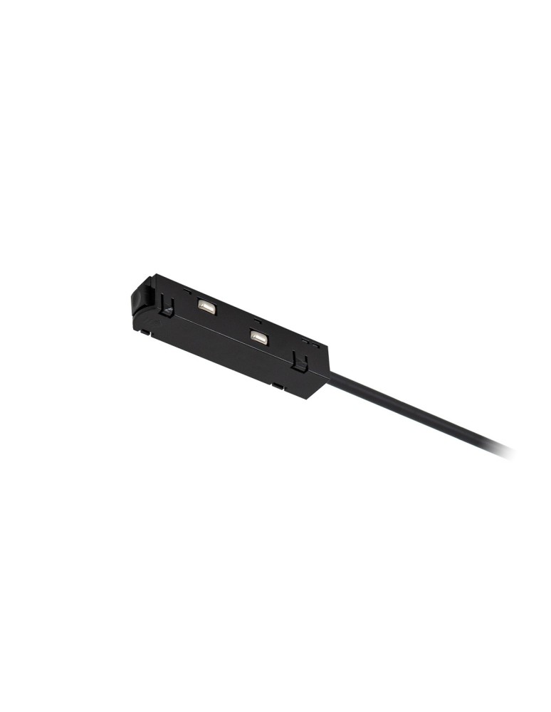 Accessories for magnetic busbars - Italux Magnetic Track Power Connection to Magnetic Track Black TRMA-PF-2M - product kolory-swiatla.pl 1