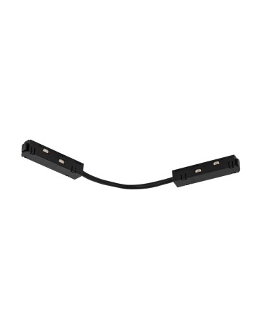 Italux Magnetic Track Straight Flexible Power Switch Black TRMA-PW-CONN-FLX