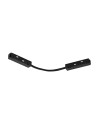 Italux Magnetic Track Straight Flexible Power Switch Black TRMA-PW-CONN-FLX