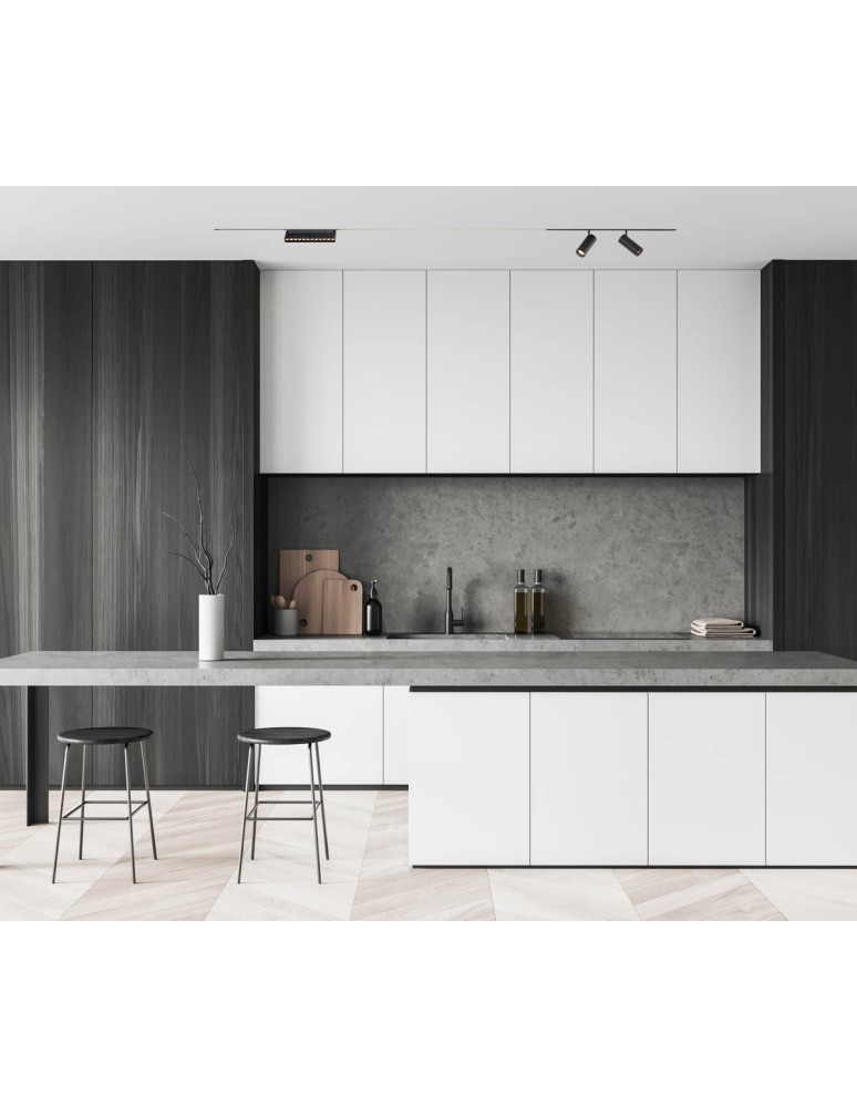 Magnetic rail lamps - Italux Magnetic Reno for Magnetic System 1xLED 12W 960 lm 4000K (Neutral White) Black TRM-37283-12W-4K - product kolory-swiatla.pl 3