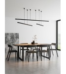 LED pendant lamps - Aqform LENS LINE Pendant section LED 202cm 13.5W 1510lm 50286 - product 3