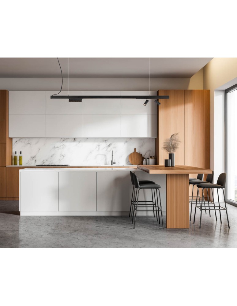 Magnetic rail lamps - Italux Magnetic Reno for Magnetic System 1xLED 12W 960 lm 3000K (Warm White) Black TRM-37283-12W-3K - product kolory-swiatla.pl 4