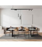 Magnetic rail lamps - Italux Magnetic Mersa for Magnetic System 12xLED 12W 960 lm 4000K (Neutral White) Black TRM-25367-12W-4K - product 3