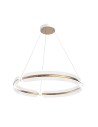 Italux Faris Pendant LED 53W 3600 lm 3000K (Warm White) Gold, White PND-62738-53W-3K-GD
