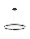 Italux Faris Pendant LED 53W 3600 lm 3000K (Warm White) Black, Gold PND-62738-53W-3K-BK-GD