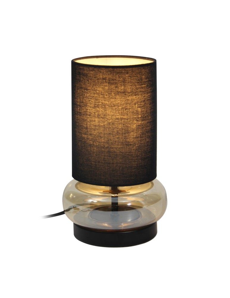 Nightlights - Italux Epiro Desk 1xE27 40W Black, Amber TB-43648-BL-AMB - product kolory-swiatla.pl 2