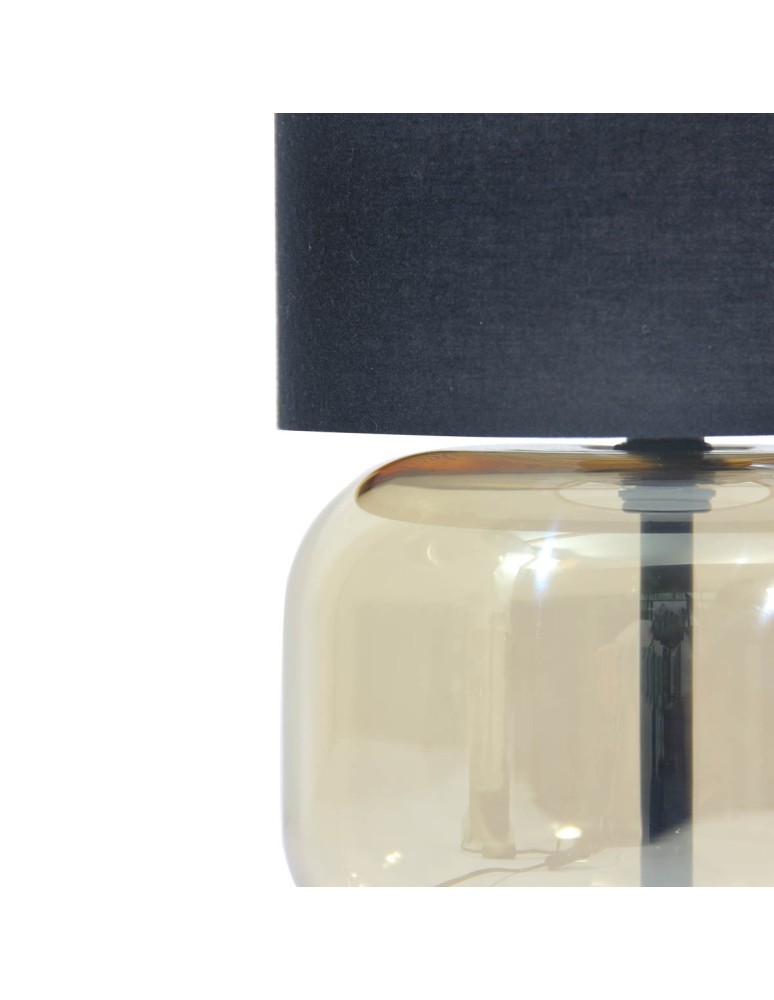 Nightlights - Italux Dorme Desk 1xE27 40W Black, Amber TB-63748-BL-AMB - product kolory-swiatla.pl 3