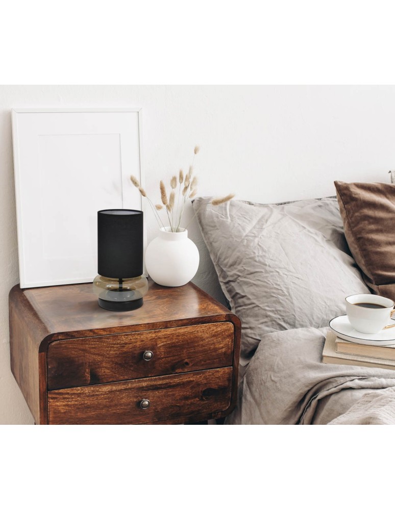 Nightlights - Italux Epiro Desk 1xE27 40W Black, Amber TB-43648-BL-AMB - product kolory-swiatla.pl 4