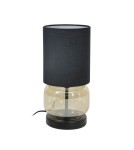 Nightlights - Italux Dorme Desk 1xE27 40W Black, Amber TB-63748-BL-AMB - product 1