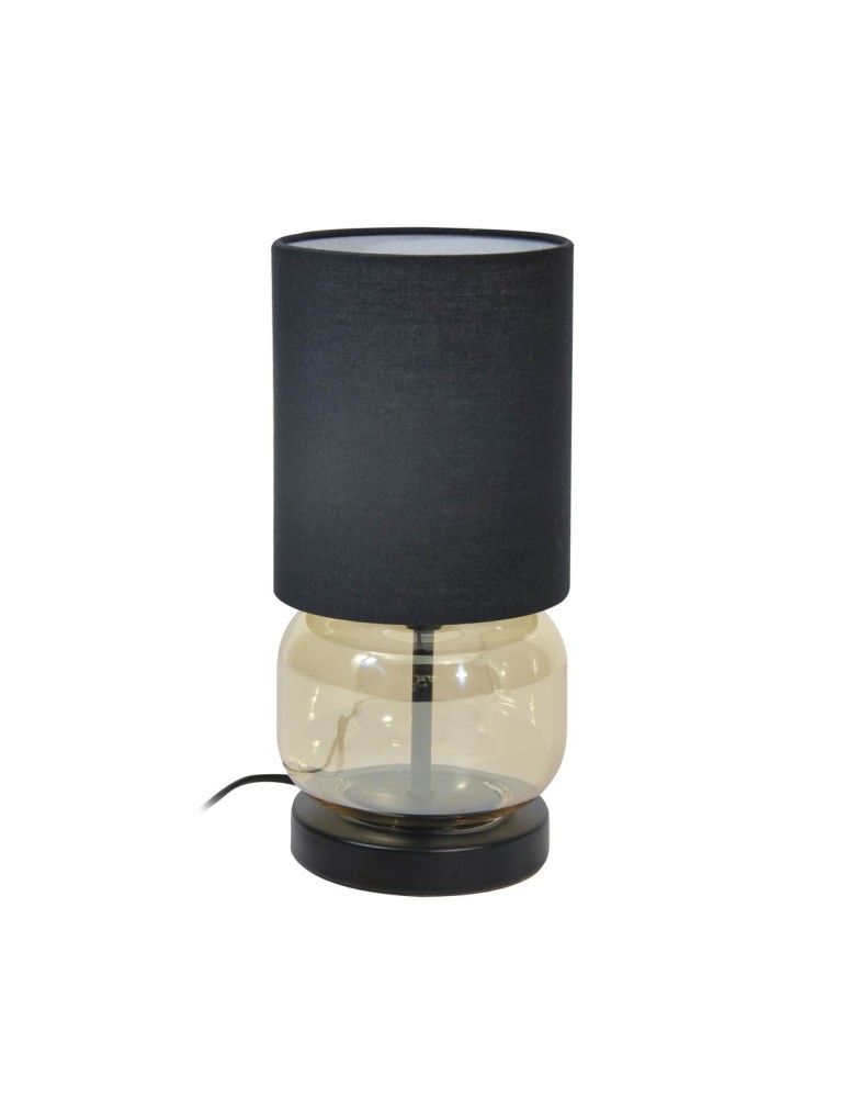 Nightlights - Italux Dorme Desk 1xE27 40W Black, Amber TB-63748-BL-AMB - product kolory-swiatla.pl 1