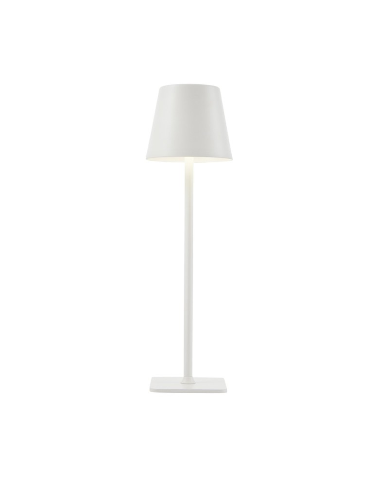 Portable garden lamps - Italux Atlis Portable Table LED 5W 300 lm 3000K + 6500K (Switchable) IP54 White TB-2821-WH - product kolory-swiatla.pl 1