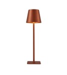 Portable garden lamps - Italux Atlis Portable Table LED 5W 300 lm 3000K + 6500K (Switchable) IP54 Coffee TB-2821-CF - product 1