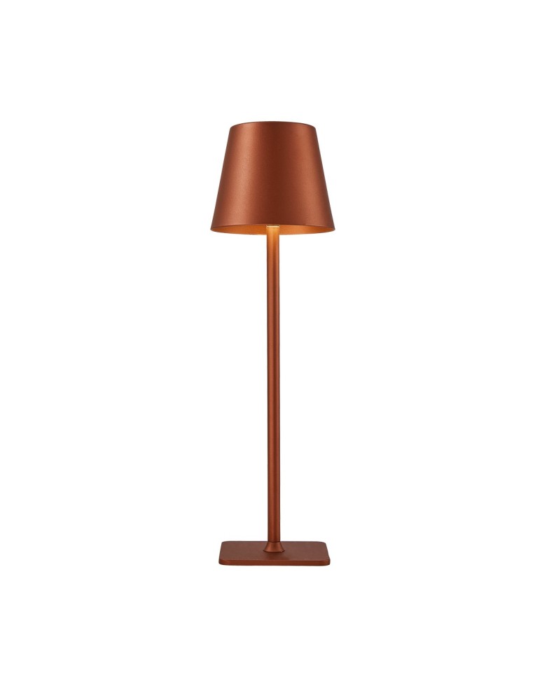 Portable garden lamps - Italux Atlis Portable Table LED 5W 300 lm 3000K + 6500K (Switchable) IP54 Coffee TB-2821-CF - product kolory-swiatla.pl 1