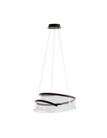 Italux Rustin Wisząca LED 45W 2356lm 3000K (Ciepła biel) Kawowy PND-58728-45W-3K - produkt 2