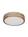 Italux Norton LED Plafon 24W 2700 lm 3000K + 4000K + 6500K (Switchable) White, Wood PLF-73827-3KS4KS65K-W