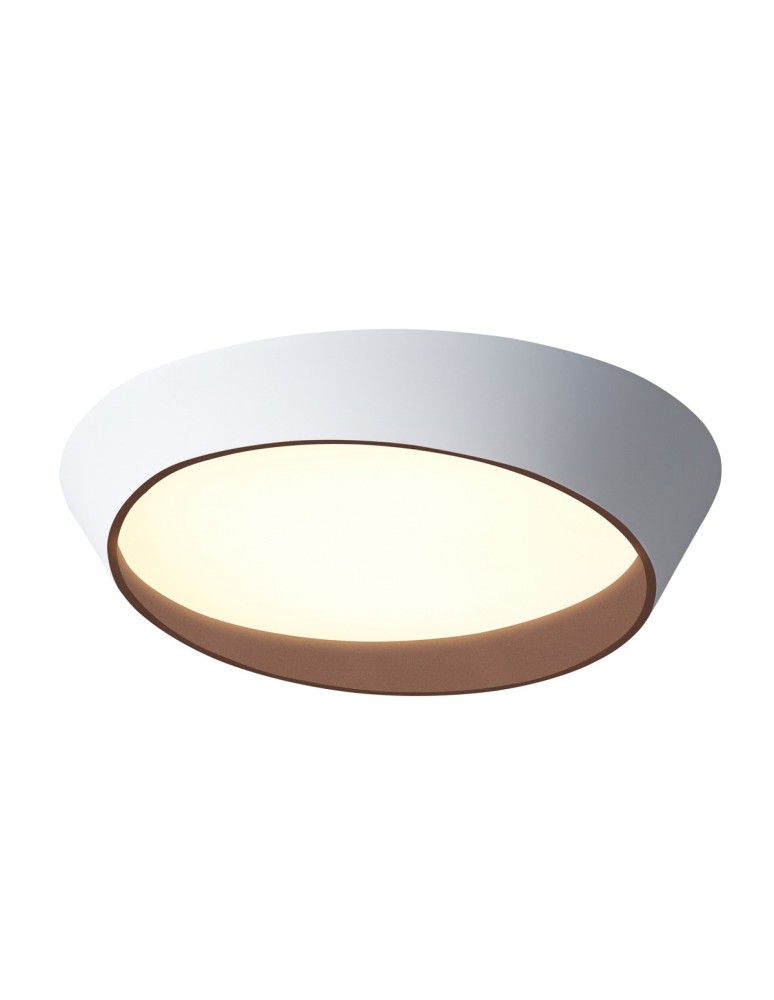 LED Plafonds - Italux Lucano LED Plafon 65W 3260 lm 3000K (Warm White) White, Gold PLF-83748-65W-3K - product kolory-swiatla.pl 1