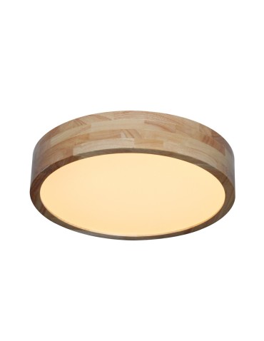 Italux Norton LED Plafon 24W 2700 lm 3000K + 4000K + 6500K (Switchable) White, Wood PLF-73827-3KS4KS65K-W - product 2