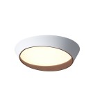 LED Plafonds - Italux Lucano LED Plafond 35W 1850 lm 3000K (Warm White) White, Gold PLF-83748-35W-3K - product 1