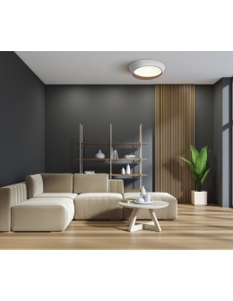 Italux Lucano Plafon LED 65W 3260 lm 3000K (Ciepła biel) Biały, złoty PLF-83748-65W-3K - produkt 2