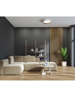 Italux Lucano Plafon LED 35W 1850 lm 3000K (Ciepła biel) Biały, złoty PLF-83748-35W-3K - produkt 2