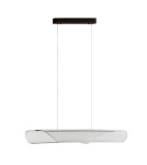 Pendant lamps over the island - Italux Casel Pendant LED 32W 1600 lm 3000K (Warm White) Coffee PND-57882-32W-3K - product 1