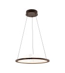 LED pendant lamps - Italux Baret Pendant LED 26W 900 lm 3000K (Warm White) Coffee PND-58038-26W-3K - product 1